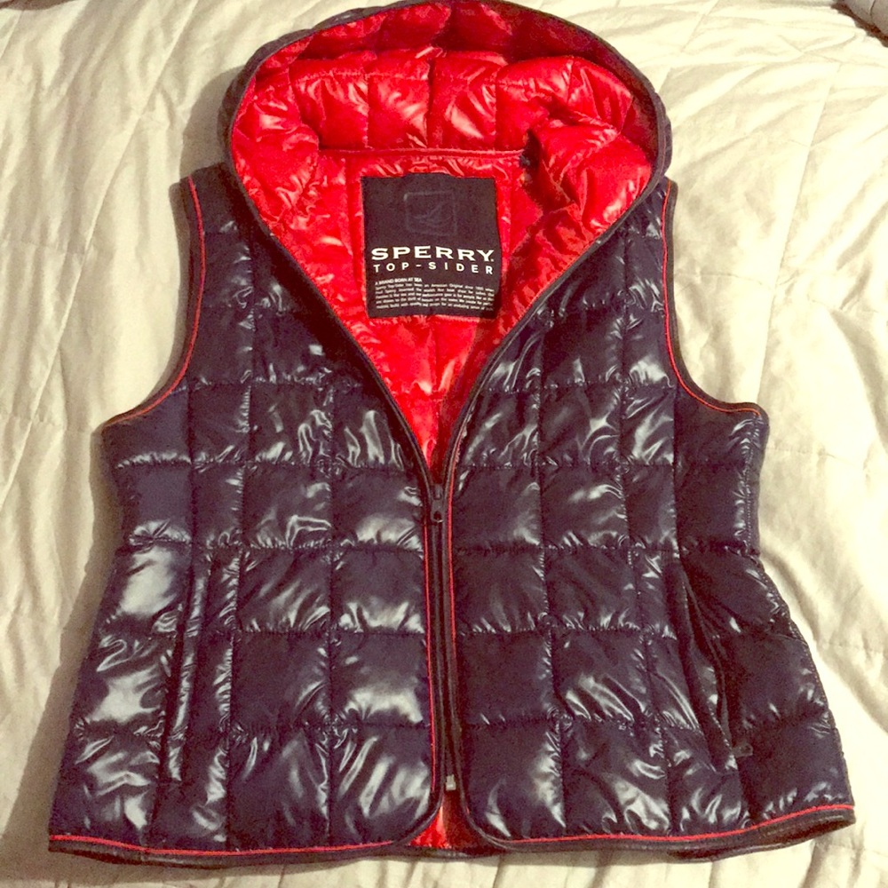 Sperry Top-Sider navy/red vest XL